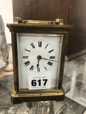 Lot 617 - A carriage timepiece by Duverdrey and Bloquel