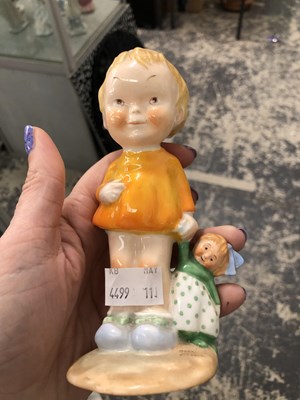 Lot 636 - A Shelley Mabel Lucie Attwell figure, 'The...
