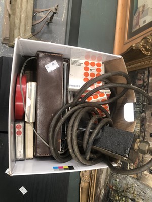 Lot 673 - A pair of black cased speakers by NAD together...