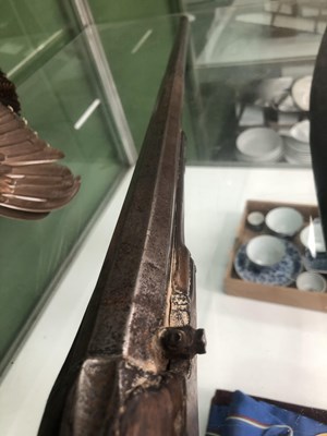 Lot 691 - A percussion cap musket