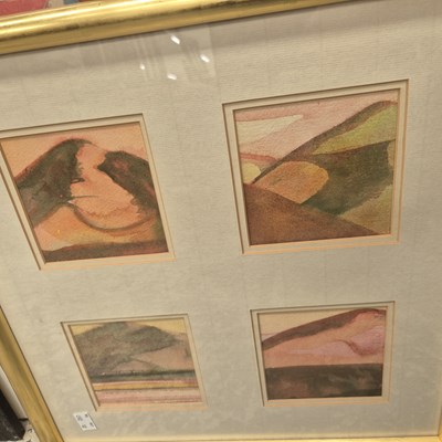 Lot 843 - Peter horrocks., watercolour "Hanter-Four in...