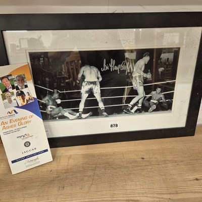 Lot 878 - A signed Henry Cooper boxing Photograph.