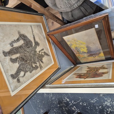 Lot 885 - A group of various decorative watercolours,...