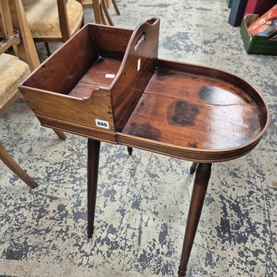 Lot 899 - A 19th-century Butlers serving stand.