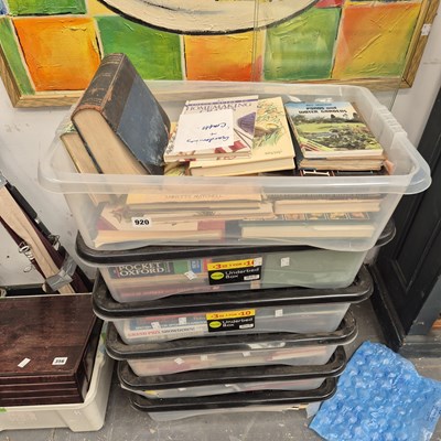 Lot 920 - A collection of various books etc.