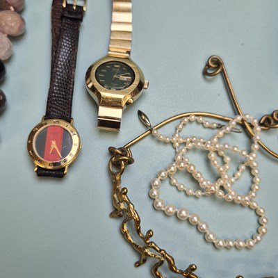 Lot 77 - Jewellery- Swarovski, Micaela Frey, enamel...