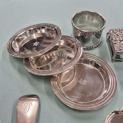 Lot 85 - Hallmarked silver- a cased set of six...