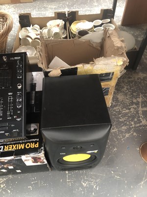 Lot 96 - A collection of various audio equipment,...