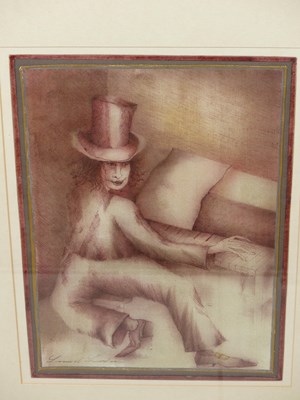 Lot 1815 - Samuel Koska (Czech 1947-2004). Piano player....