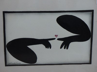 Lot 1821 - Samuel Koska (Czech 1947-2004). Point d'Amor....