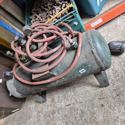 Lot 765 - A Vintage air compressor.