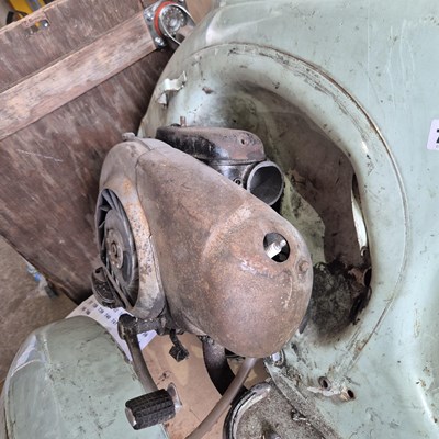 Lot 768 - A Vintage Vespa motorcycle/scooter.