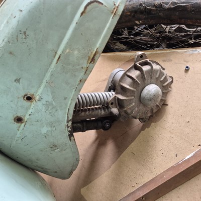 Lot 768 - A Vintage Vespa motorcycle/scooter.