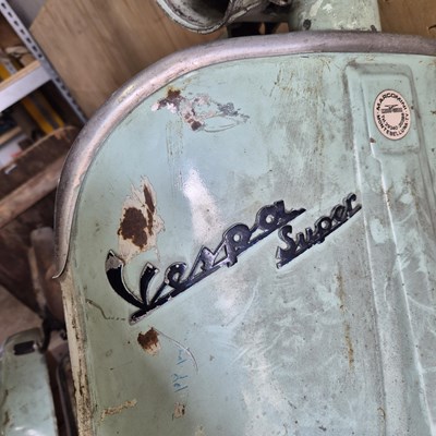 Lot 768 - A Vintage Vespa motorcycle/scooter.