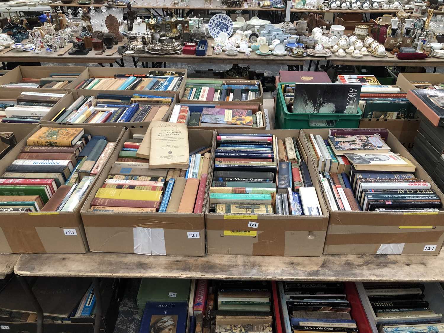 Lot 121 - Books- a large collection- The Trial of German...