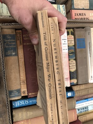 Lot 121 - Books- a large collection- The Trial of German...