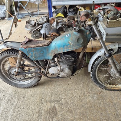 Lot 789 - A 1960's ? Montessa trials motorcycle.