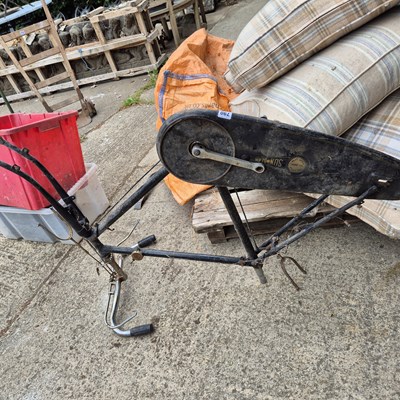 Lot 790 - A Vintage sunbeam bicycle frame.