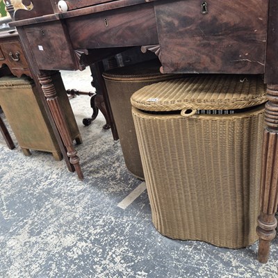 Lot 1016 - Three loom laundry boxes.