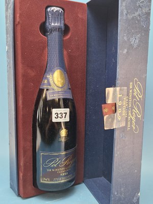 Lot 337 - Champagne Pol Roger Sir Winston Churchill 1999...