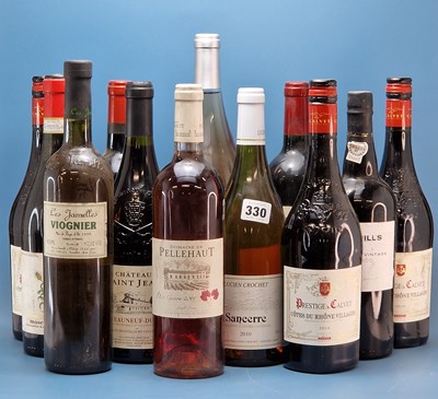 Lot 330 - Twelve bottles on wine to include Churchills...