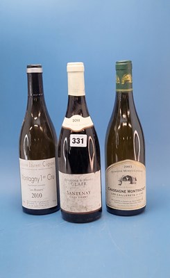 Lot 331 - Three bottles of Burgundy to include...