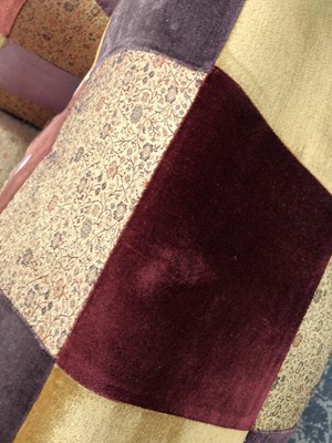 Lot 1095 - A wingback armchair.