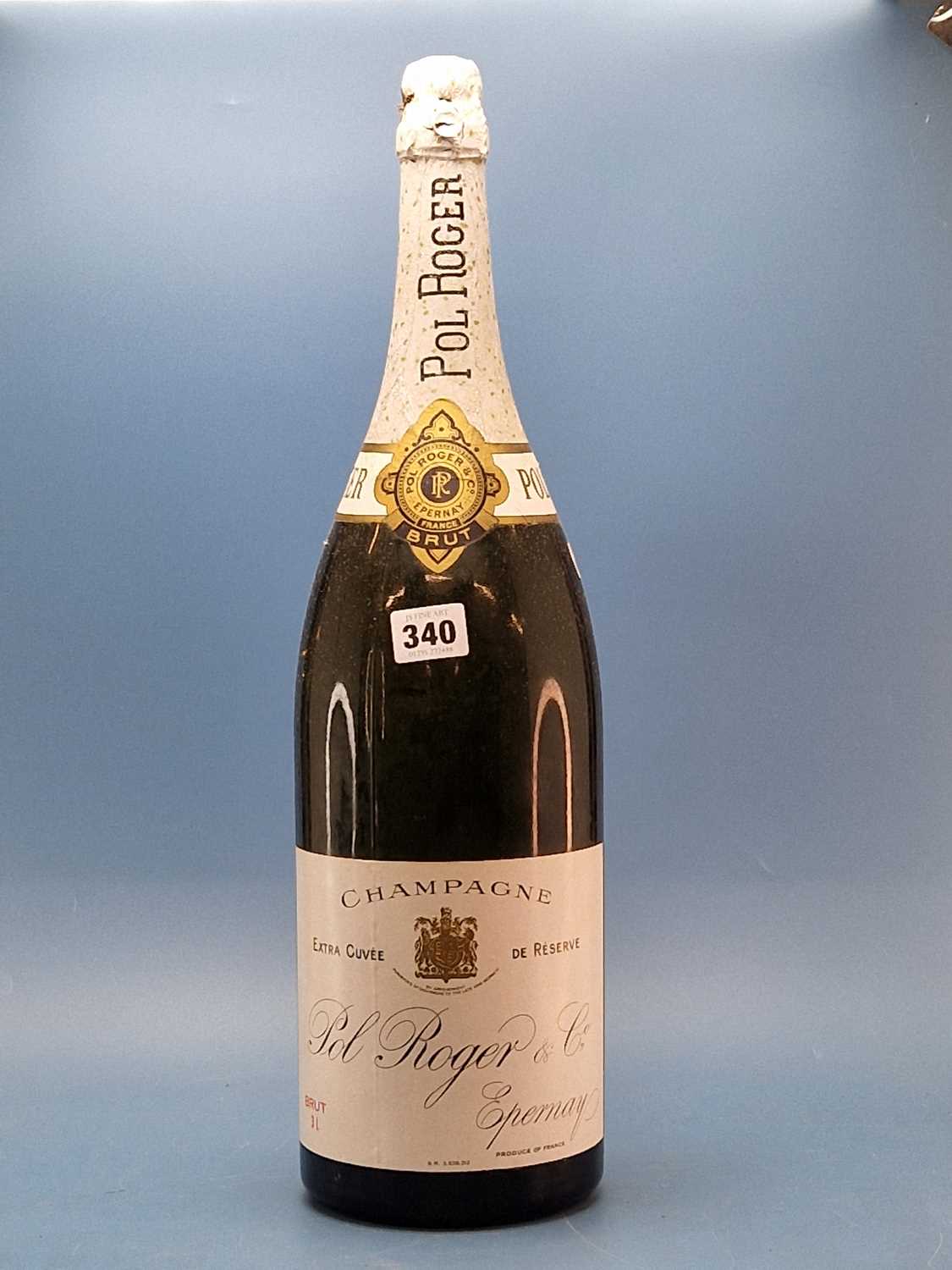 Lot 340 - Champagne Pol Roger Extra Cuvee de Reserve...