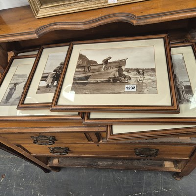 Lot 1232 - A group of framed photographic images...