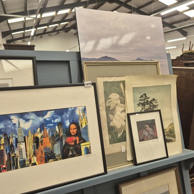 Lot 1270 - A collection of 20th century artworks.