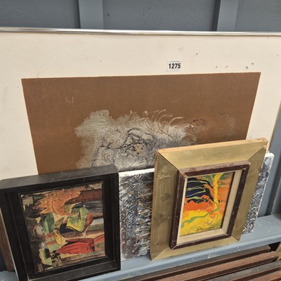 Lot 1275 - Modernist artworks etc. (qty)