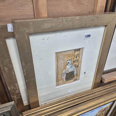 Lot 1286 - Two Modernist artworks