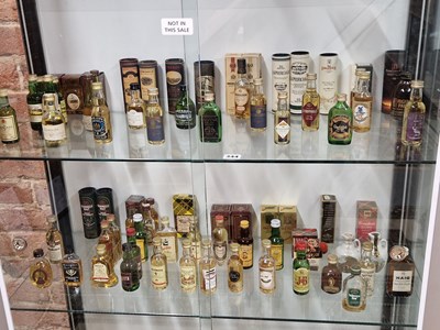Lot 344 - Spirits Miniatures, Scotch Malt Whisky...