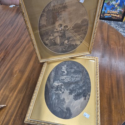 Lot 1325 - Two gilt framed engravings.