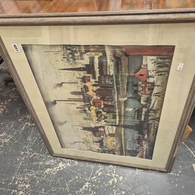 Lot 1326 - A large print after L.S. Lowry