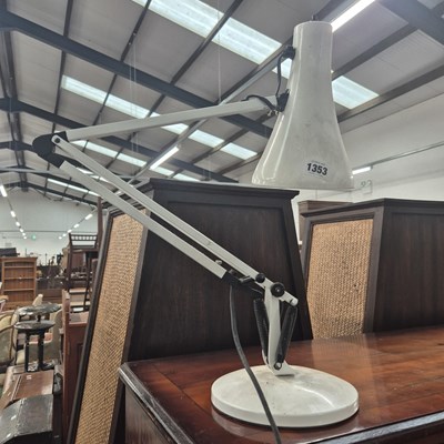 Lot 1353 - An anglepoise type lamp