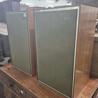 Lot 1358 - A pair of Warfdale speakers.