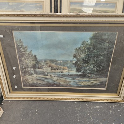 Lot 1380 - A large decorative print