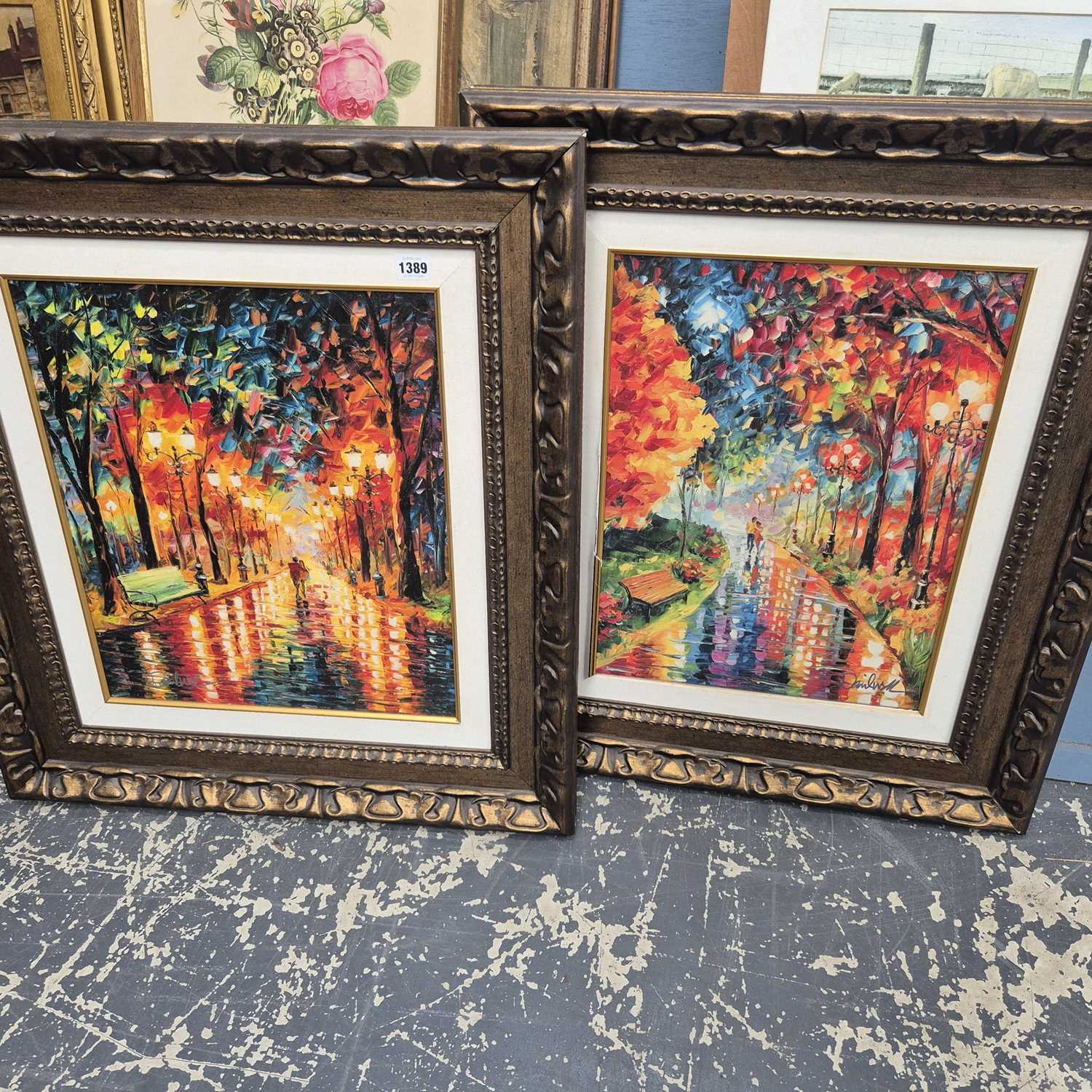 Lot 1389 - Daniel Wall (b.1965) A pair of signed,...