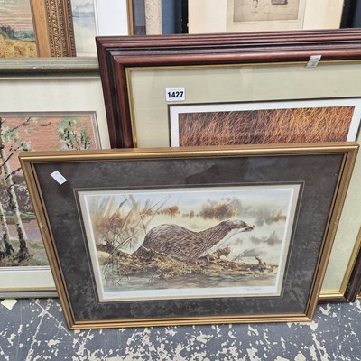 Lot 1427 - Various decorative prints.