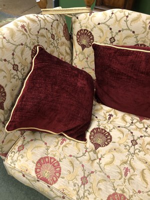 Lot 810 - A large Knoll sofa by Brights of nettlebed. H...