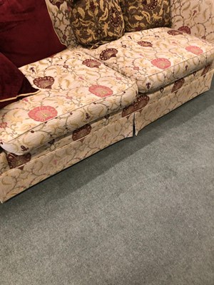 Lot 810 - A large Knoll sofa by Brights of nettlebed. H...