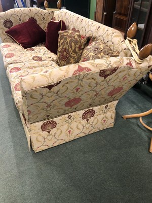 Lot 810 - A large Knoll sofa by Brights of nettlebed. H...