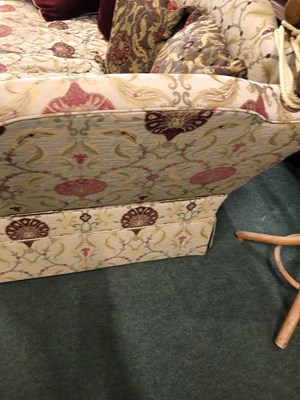 Lot 810 - A large Knoll sofa by Brights of nettlebed. H...