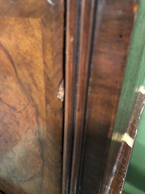 Lot 826 - An 18th century Walnut chest on chest.