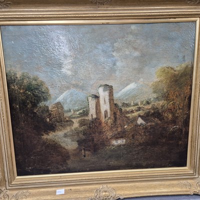 Lot 320 - 19th century school, views of a windmill and...