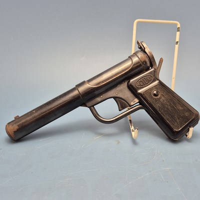 Lot 521 - Air pistol- A rare Accles & Shelvoke  Acvoke. ....