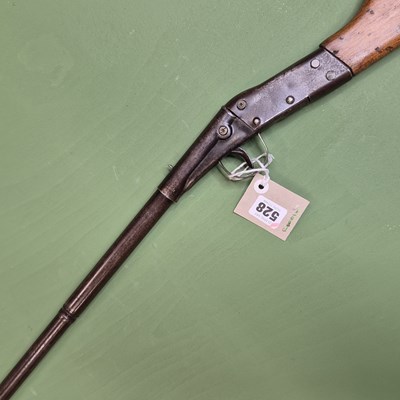 Lot 528 - Airgun.- Hector Tin plate break barrel .177...