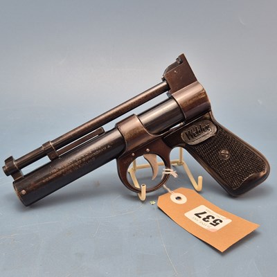 Lot 537 - Airgun.- A Webley Junior air pistol series 2...