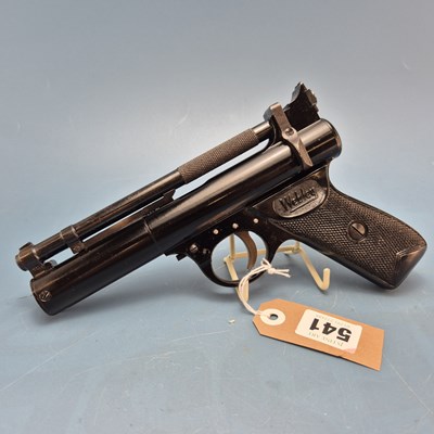 Lot 541 - Airgun.- A Webley Premier air pistol.  Full...